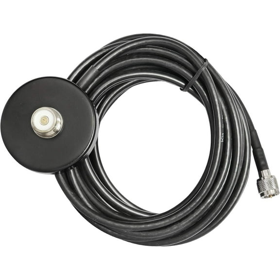 SO239 Magnetic Mount Base with PL259 Plug 5M Cable for Car Bus Taxi Mobile Radio Antenna