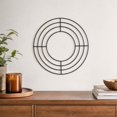 thumbnail image 5 of Edhome Decorative Metal Cutout Christmas Wreath Frame Festive Iron Art, A, 5 of 6