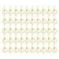 thumbnail image 4 of Clips de papel dorados, 50 piezas, clips de papel pequeños, clips de papel de metal, eficiencia óptima, 4 of 14