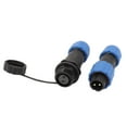 thumbnail image 4 of SD13 13mm 2P-2P M/M Flanged Waterproof Aviation Cable Connector Plug Socket, 4 of 4