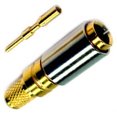 thumbnail image 1 of 291-910-1160F - SMB PLUG CRIMP RG58 GOLD, 1 of 1