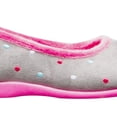 thumbnail image 3 of Sleepers Womens Isla Dotted Ballerina Memory Foam Slippers, 3 of 4