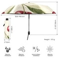 thumbnail image 3 of FORMRS Travel Umbrella Folding Auto Open Close Windproof Rain UV Protection, Cute Cherry, 3 of 8