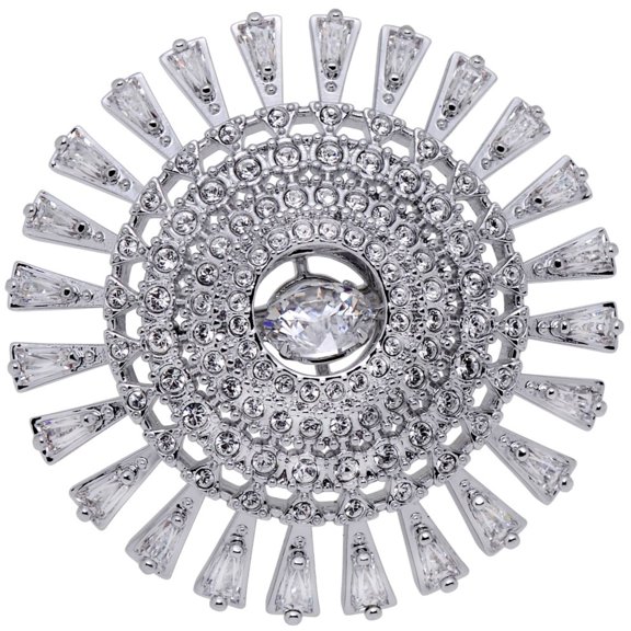 Swarovski 5564427 Women's Sparkling Dance Cocktail Ring, Size 6.5
