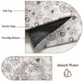 thumbnail image 6 of Farmhouse Flowers 2'x6' Runner Rugs for Hallway Kitchen Bedside Non Slip Washable, Vintage Country Botanical Florals Entryway Rug Runners with Rubber Backing, Long Carpet Runner for Laundry Room, 6 of 8