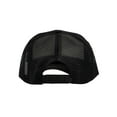 thumbnail image 3 of Top Headwear Youth Unisex Kids Snapback Trucker Cap, Black/White, 3 of 3