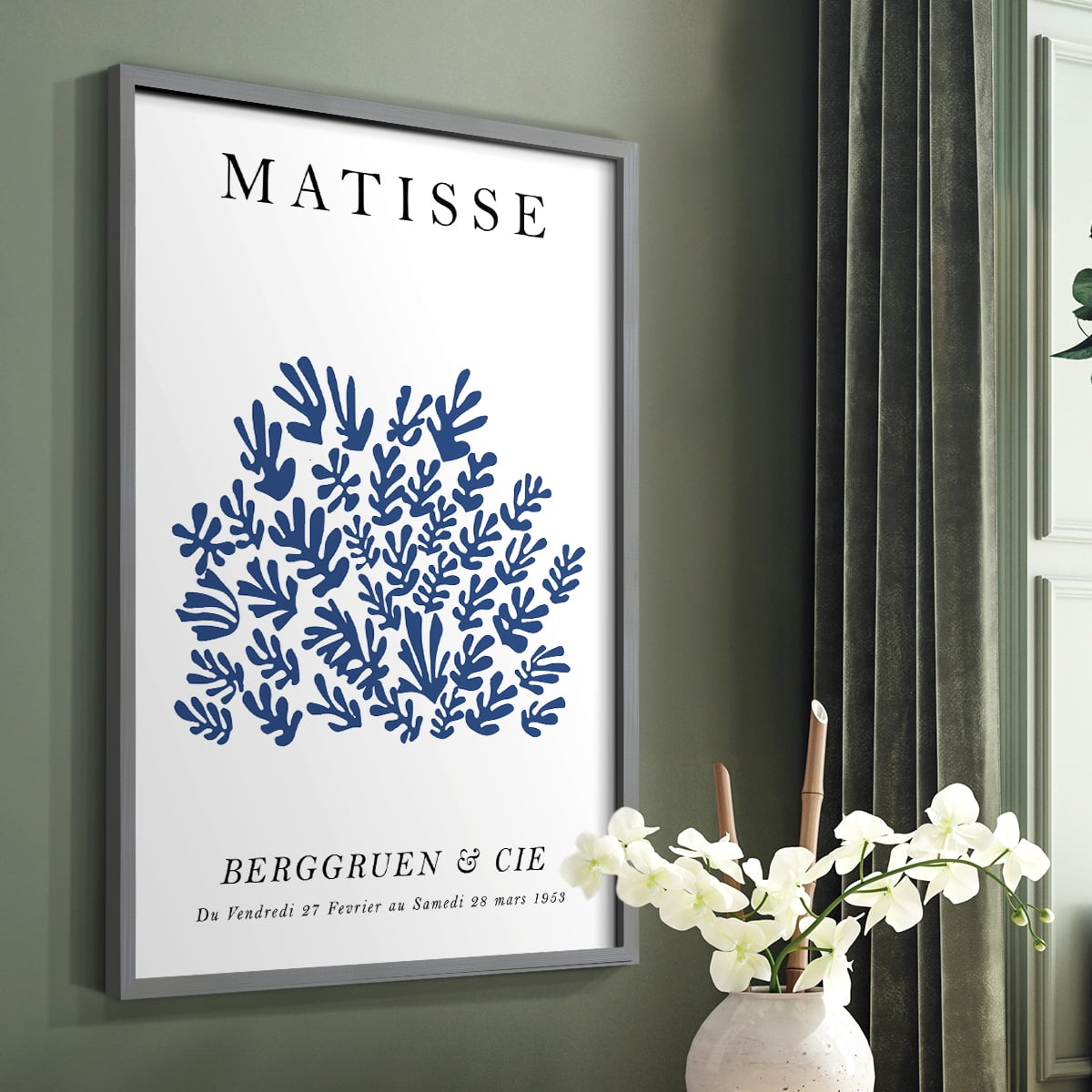 Matisse CCXCIX in Solid Wood 22 x 28 Framed Print