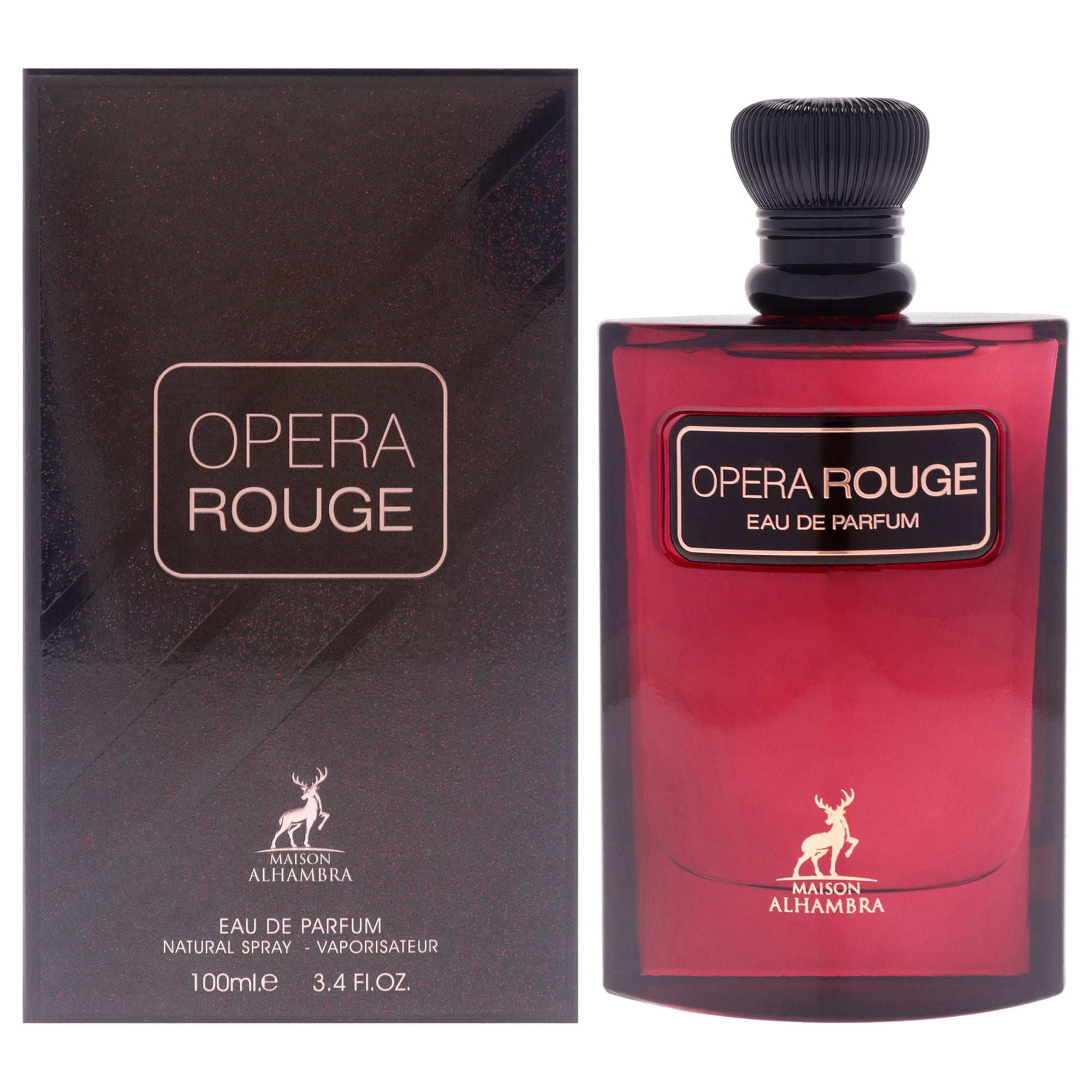 Maison Alhambra Opera Noir EDP Spray Perfume for Ladies, 3.38 oz