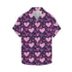 thumbnail image 4 of Blusa y camisa de manga corta con cuello vuelto Camisa de manga corta estampada para hombre Tops casuales con cuello vuelto Camisa Blusa Tops para hombre, 4 of 5