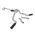 thumbnail image 2 of Fits 2009-2014 Ford F-150 Flowmaster Exhaust System Kit 817691 Outlaw Cat Back System; 409S Stainless Steel; With Muffler; 3 Inch Pipe Diameter; Single Exhaust With Dual Outlet, 2 of 4
