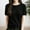 Black, variant on Women's Wool Blend Summer Fall Tops Lightweight Business Casual Blouses Sweater Women Yellow XXL