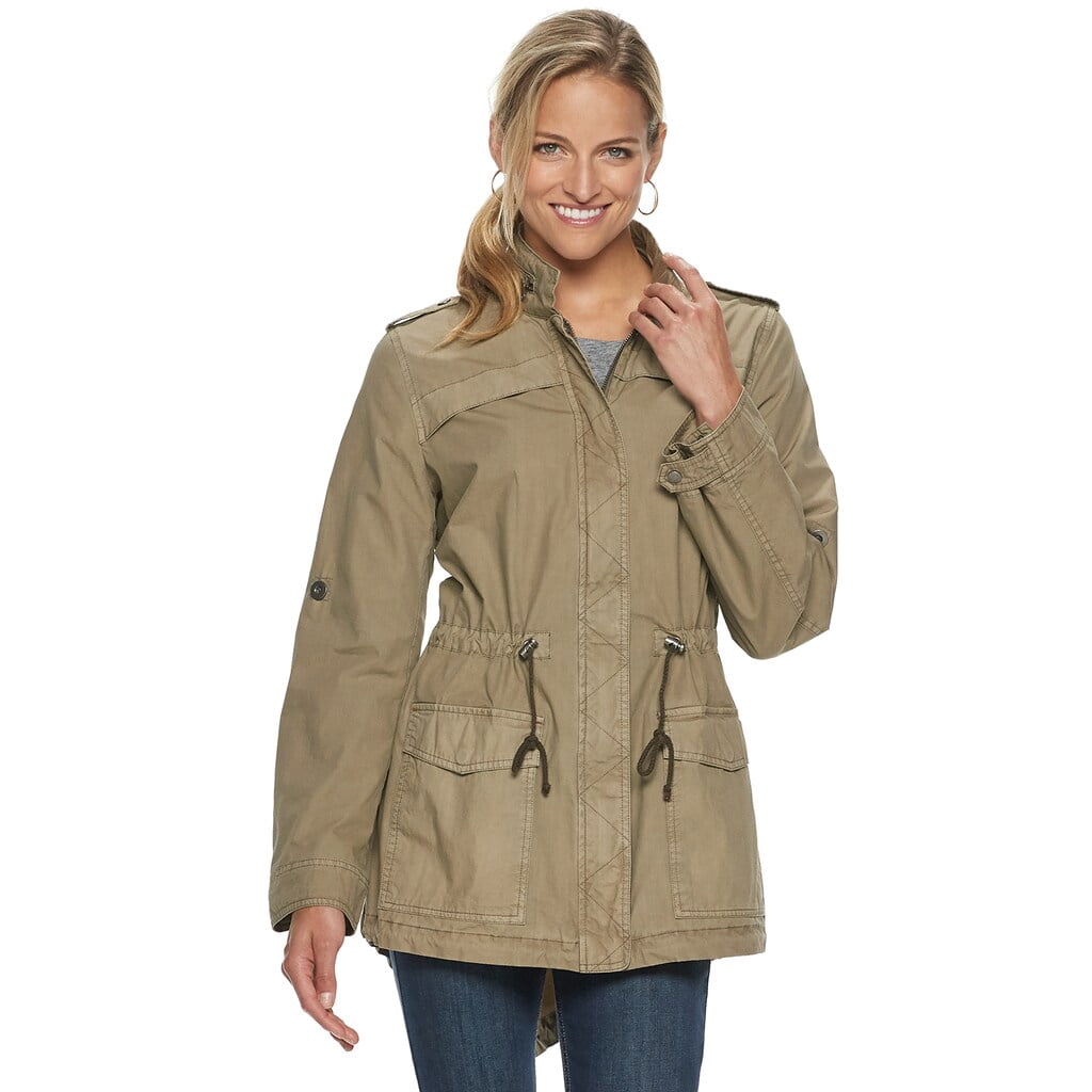 Fishtail Parka Jacket Khaki - Walmart 
