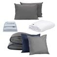 thumbnail image 1 of Edredón doble vista Matrimonial Couzy + Sábanas Softy Platino + Cubre colchón Cloud + Almohada 2-Pack, 1 of 8