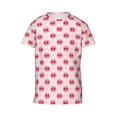 thumbnail image 4 of Wukai Pig Noses Youth Unisex Short Sleeve T-Shirt for Boys, Girls, Teens, and Kids-X-Large, 4 of 7