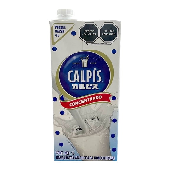 Bebida láctea Calpis acidificada en concentrado 1 l