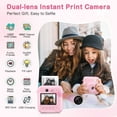 thumbnail image 3 of Kids Instant Print Camera-30MP Perfect Birthday for Boys & Girls with 32GB Card and 4 Rolls Of Printing Paper-Printing Paper, 3 of 5