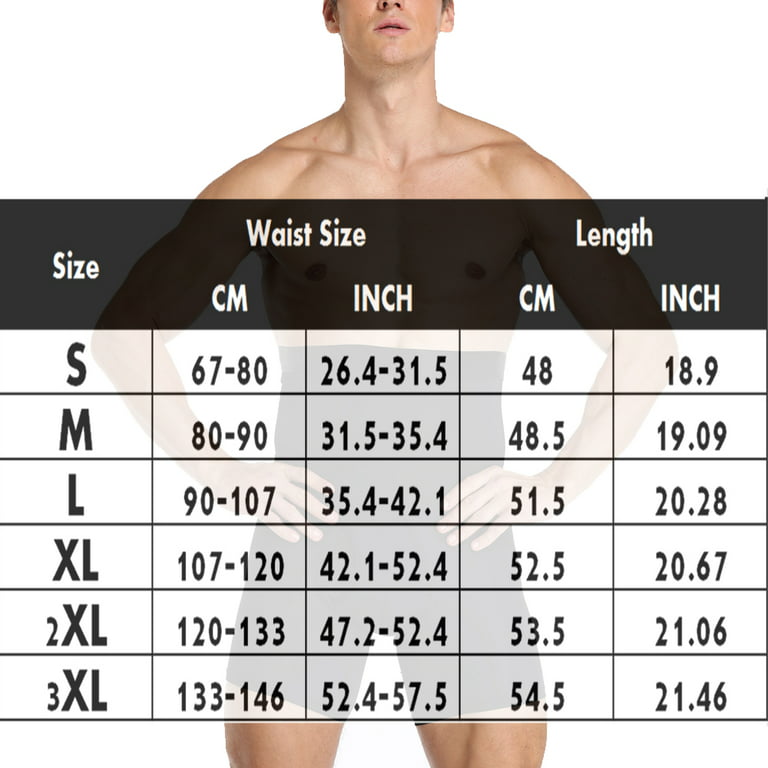Men's Tummy Control Shapewear Shorts High Waist Slimming Anti-Curling  Underwear Body Shaper Seamless Boxer Brief 