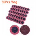 thumbnail image 3 of 50x 2" Medium for Conditioning Discs Roll Lock Die Grinder Sanding Pads, 3 of 10
