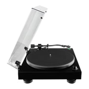 Fluance RT81 Elite High Fidelity Vinyl Turntable (Piano Black), Ai61 Powered 6.5 Stereo Bookshelf Speakers (Black Ash), Diamond Stylus, Belt Drive, Built-in Preamp, 90W Class D Amplifier, Bluetooth
