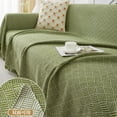 thumbnail image 2 of New Chenille Sofa Blanket Multipurpose Solid Color Furniture Cover Sectional Sofa Mat Sofa Towel Covers Home Living Room Decor, 2 of 5
