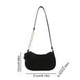 Agiufgs Felt Shoulder Bag 21x12x2.56 in Square Bag pom-pom, Lightweight ...