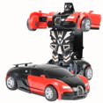 thumbnail image 1 of HLONK [1pc Impact Transforming Robot Car] 1pc Transforming Toy Car That Changes Shape Upon Impact  No Batteries Required  Transforms Into A Robot Car Model, 1 of 6