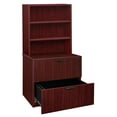 thumbnail image 4 of Regency Legacy Lateral File with Open Hutch- Mahogany, 4 of 6