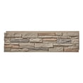 thumbnail image 2 of WallWell Desert Yellow Premium Faux Stone Wall Panel, 46.25” x 12.88", Lightweight PU, DIY Tongue & Groove, Indoor/Outdoor Decorative Siding (6 Panels), 2 of 6