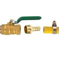thumbnail image 4 of Conector adaptador de manguera acanalada de latón 8mm Barb x 3/8 PT Macho, 4 of 4