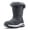 Grey, variant on HOBIBEAR Girls Winter Snow Boots — Water Resistant, Warm Faux Fur, Non-Slip Sole, Easy On/Off for Snow & School