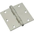 thumbnail image 3 of NATIONAL MFG/SPECTRUM BRANDS HHI Door Hinge, Interior, Square-Edge, Stainless Steel, 3.5-In. N830-275, 3 of 3