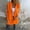 Orange, variant on Tweang Womens Trench Coat Mid Length Womens Peacoat Fall Jackets Plaid Jackets for Women's Trench Coats Long Cardigans for Women Zip Up Hoodie Women Army Green L
