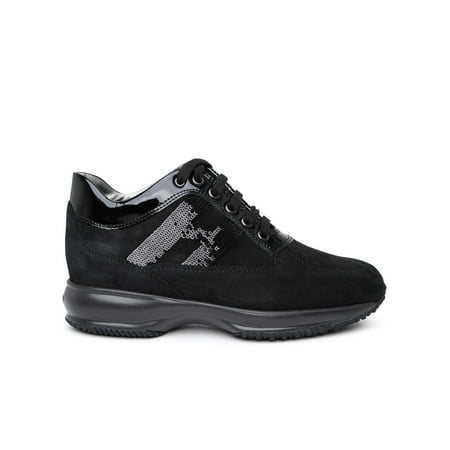 

Hogan Woman Black Suede Sneakers