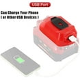 thumbnail image 5 of Adapter For Craftsman Battery USB Adapter 20V MAX USB Power Source, Charger Converter for Craftsman 20V Batteries CMCB104 CMCB202 CMCB204 CMCB206 with Compact Design, 5 of 6