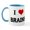 White/Blue Inside, variant on CafePress - I Love BRAINS Mug - 11 oz Ceramic Mug - Novelty Coffee Tea Cup
