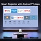 thumbnail image 3 of [Miniproyector inteligente] PANSEBA WiFi 6 y Bluetooth ajustables en 270°, 3 of 7