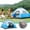 198#Blue, variant on 2 Seconds Fast Pop Up Automatic Camping Tent, Windproof Waterproof UV Block Silver Coating Shelter, Dual Door Mesh Breathable Easy Setup Tent for 1-2 Person Outdoor Camping Hiking Picnic Travel