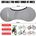 thumbnail image 2 of Talla M Gris - Guardapolvo Bicicleta Ormromra LKX-0481-1, 2 of 8