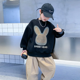 thumbnail image 4 of Autumnblack-Sudadera de conejo para niños, ropa para niños, colección de primavera y otoño, sudaderas con capucha de marca a la moda, novedad de 2023, 4 of 4
