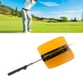 thumbnail image 4 of Swing Training Aid Fan, Hollow Card Slot Body V Shaped  Power Resistance Trainer Rubber Grip  For Practice White,Orange, 4 of 8