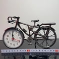 thumbnail image 3 of Despertador, reloj de escritorio retro con forma de bicicleta vintage, 3 of 3
