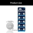 thumbnail image 5 of AOOOWER Pack of 10 AG10 LR1130 Button Cell Batteries LR1130 Button Batteries for Watches Remotes Long Lasting Power Supply, 5 of 7
