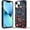 Floral London Themed, variant on Aesthetic Snake Phone Case Compatible with iPhone 16 15 14 13 12 11 Pro Max Case, TPU Shockproof Artistic Asian Inspired Style Custom Phone Case for Girls Women Cover (Snake)