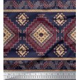 thumbnail image 3 of Soimoi Georgette Viscose Fabric Aztec Panel Fabric Prints by Yard 42 Inch Wide, 3 of 3