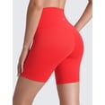 thumbnail image 2 of Shorts CRZ YOGA ButterLuxe Cintura Alta 6" Rojo Grande, 2 of 5