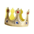 thumbnail image 4 of King Crown Costume Accesorio Ajustable Hombres Mujeres King Crown Hat Cumpleaños Crown Hat para baile de disfraces Masquerade Photo Props Sunnimix Corona del rey, 4 of 8
