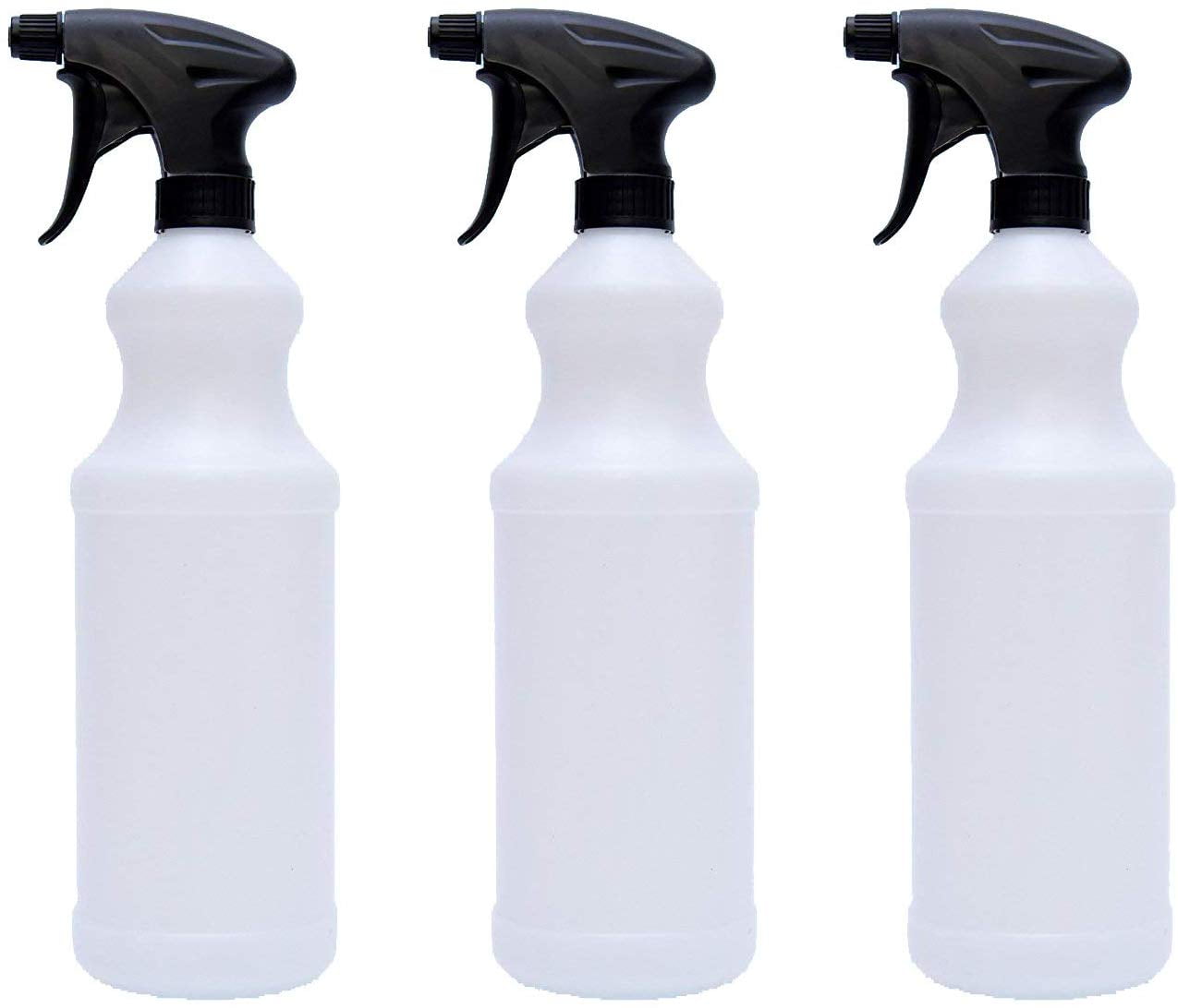 CARCAREZ Empty 32oz Spray Bottle, No Leak Misting Spray Head and HD