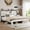 White, variant on Harper & Bright Designs Queen Size Platform Bed with Charging Station, Wood Platform Bed Frame with Storage, White