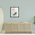 thumbnail image 2 of Stupell Industries Stay Narly My Friend Narwhal Graphic Art Jet Black Floating Framed Canvas Print Wall Art, Design by Nina Blue, 2 of 6