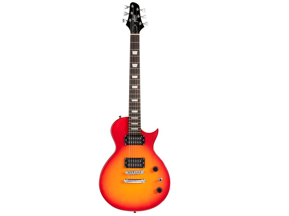 Classic LP Style Electric Guitar Exotic Burled Maple with Smooth 